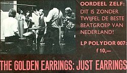 Golden Earrings Just Ear-rings album promo ad